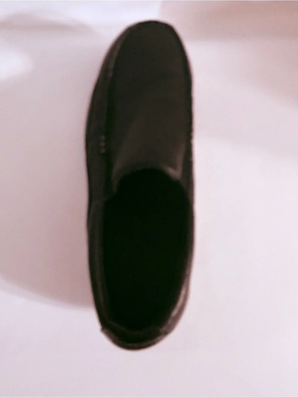 Rockport XCS Men's Black Leather Slip-On Driving Loafers